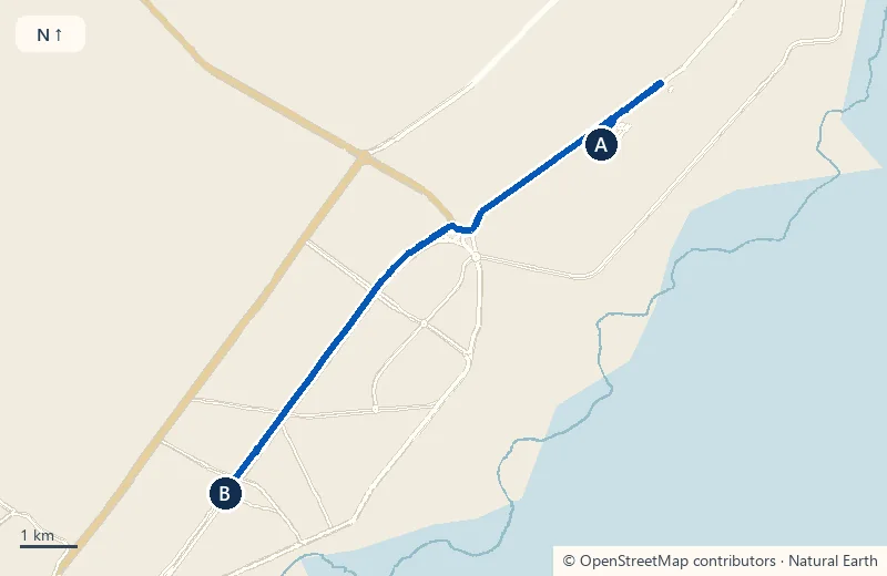SSH → Naama Bay (area centre)